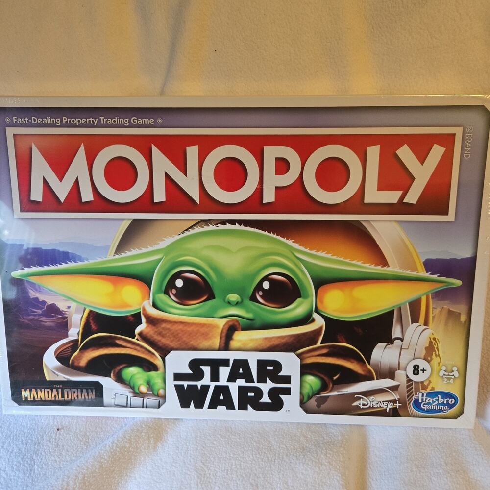 Star Wars The Mandalorian Special Edition. Factory Sealed. Monopoly Board Game!